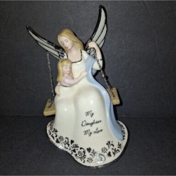 BRAND NEW MY DAUGHTER MY LOVE 2004 HEIRLOOM BRADFORD EXCHANGE PORCELAIN - Picture 13 of 16